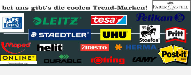 bei uns gibt‘s die coolen Trend-Marken!